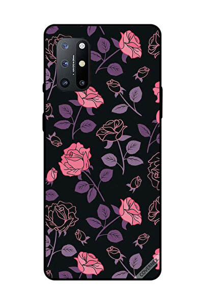 Covernex غطاء حماية لهاتف OnePlus 8T - زهور وردية وأرجوانية