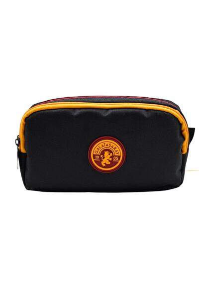 Galatasaray 2 Bölmeli Aslan Armalı Suni Deri Kalemlik (25529)