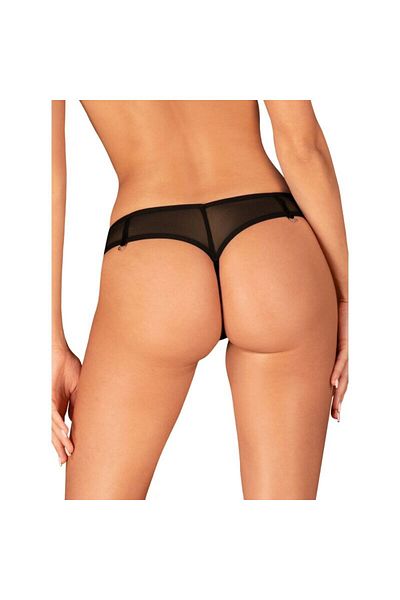obsessive Thong panties, Obsessive, Glandez, black XS/S
