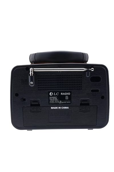 DLC Portable Radio – Bluetooth, AUX & USB Connectivity, Retro-Modern Design