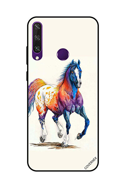 Covernex غطاء حماية لهاتف هواوي Y6P - حصان ملون