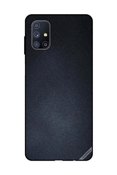 Covernex غطاء حماية لهاتف سامسونج جالاكسي M51 بنقشة جينز سوداء