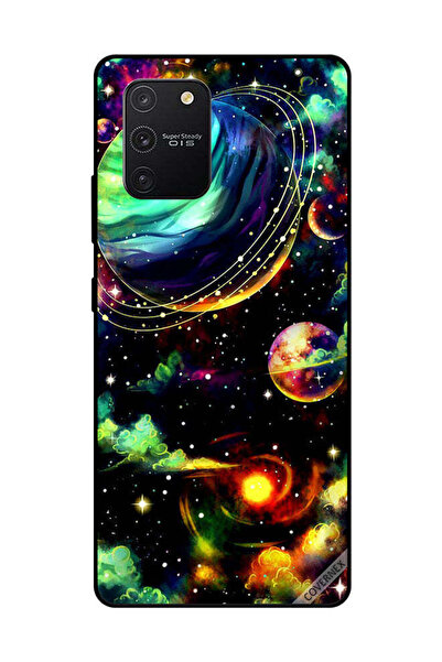 Covernex غطاء حماية لهاتف سامسونج جالاكسي S10 لايت - نباتات زحل