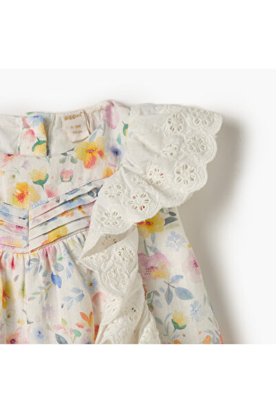 giggles All-Over Floral Print Sleeveless Top