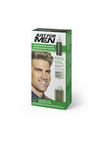 Escada Șampon Colorant Just For Men, Light Brown, 30 ml