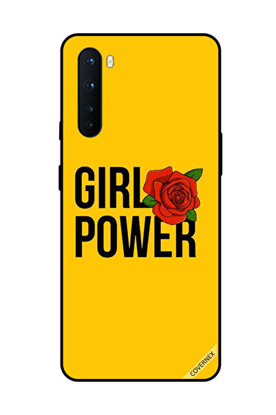 Covernex غطاء حماية لهاتف OnePlus Nord Girl Power Yellow