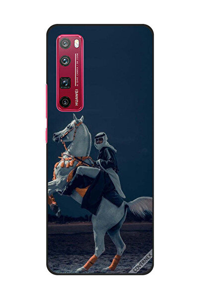 Covernex غطاء حماية لهاتف هواوي نوفا 7 برو - شاب على حصان