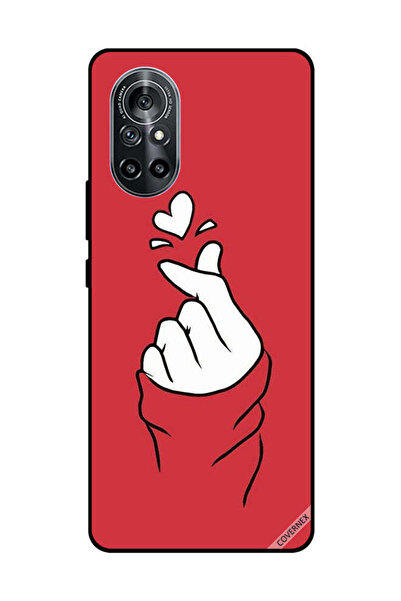 Covernex غطاء حماية لهاتف هواوي نوفا 8 5G سناب لوف أحمر