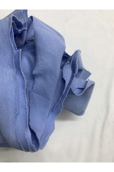 Yiğit Kumaş Blue Flexible Lacoste Fabric, Piece 110X200 cm