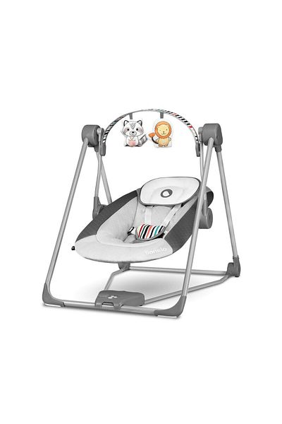 Lİonelo Rocking chair, Lionelo, Otto Cozy, 5 rocking speeds, Grey