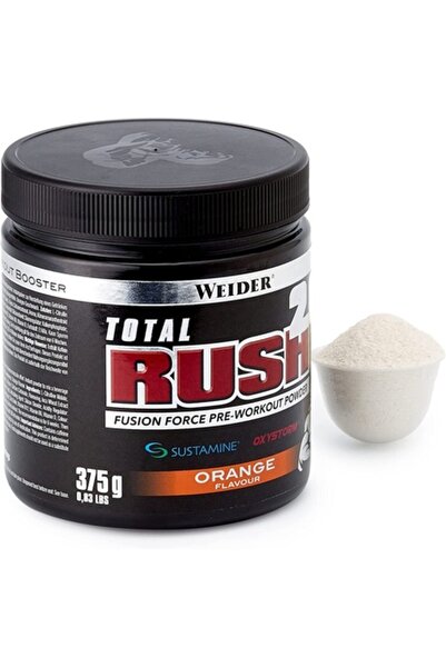 Weider Weider Total Rush 2.0 Orange Flavor Energy Powder 375g