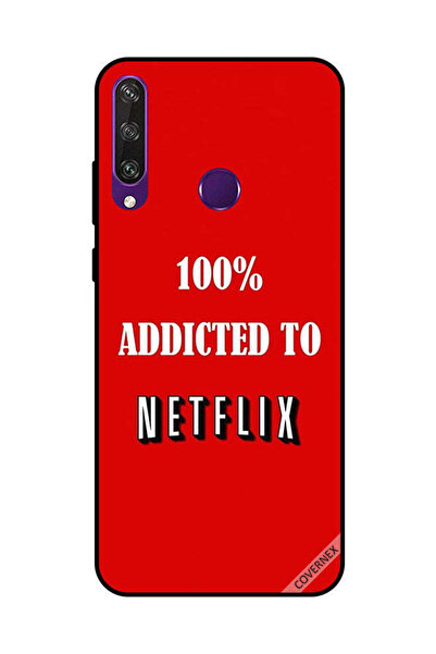 Covernex غطاء حماية لهاتف هواوي Y6P مدمن على نتفليكس بنسبة 100%