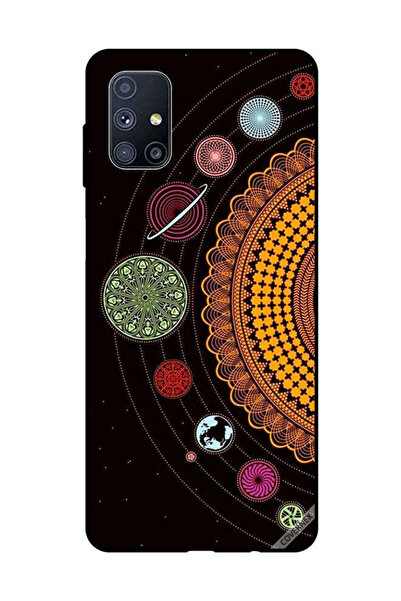 Covernex غطاء حماية لهاتف سامسونج جالاكسي M51 بأشكال ماندالا الفضائية