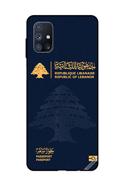 Covernex غطاء حماية لهاتف سامسونج جالاكسي M51 جواز سفر لبناني