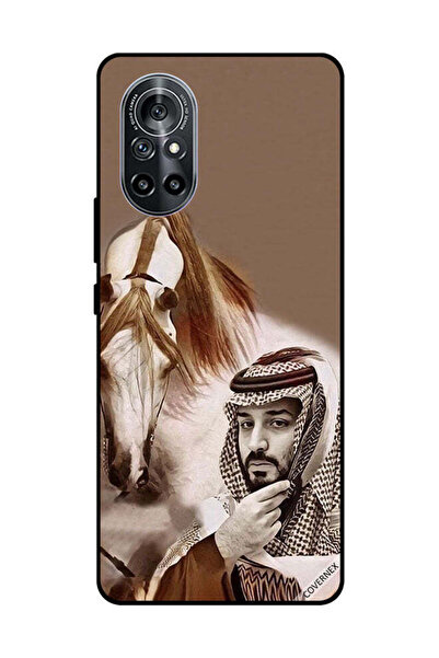 Covernex غطاء حماية لهاتف هواوي نوفا 8 5G محمد بن سلمان أمام حصان