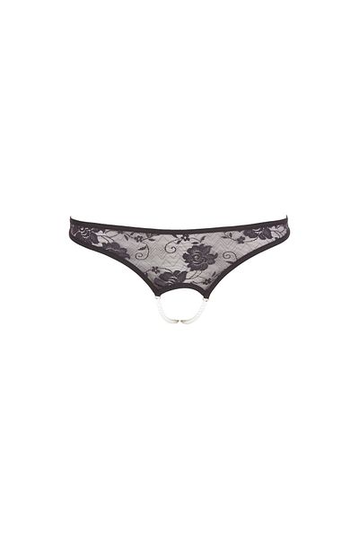 Comelly Collection Thong panties with pearls, size M