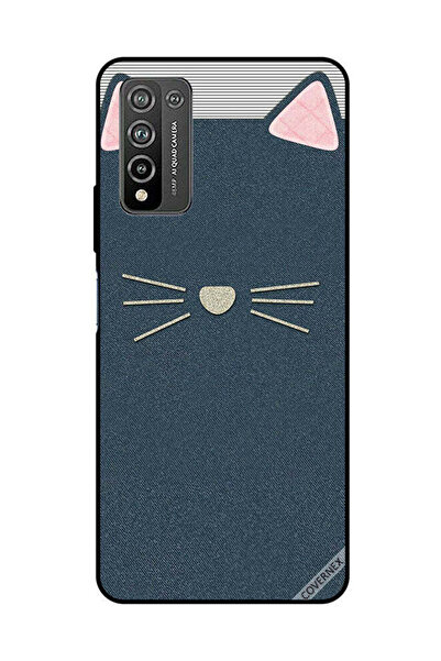 Covernex Protective Case Cover For Honor 10X Lite Cat Leather Pattern