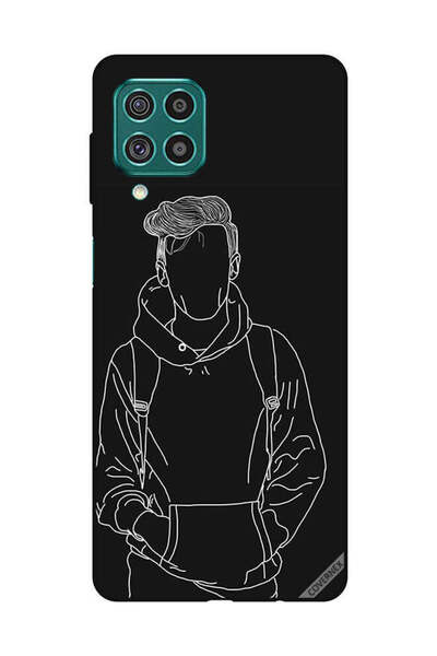 Covernex غطاء حماية لهاتف سامسونج جالاكسي M62/F62 رسم جاكت بوي