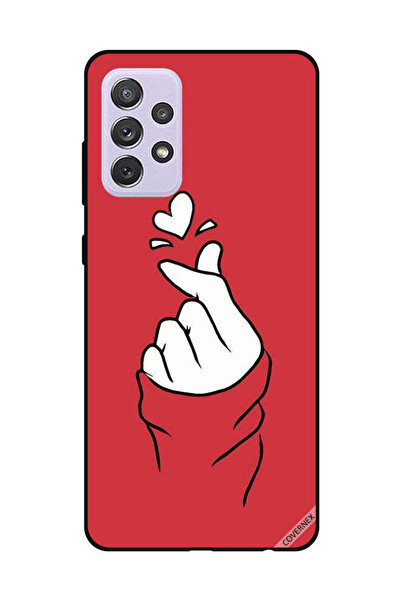 Covernex غطاء حماية لهاتف سامسونج جالاكسي A52 سناب لوف أحمر