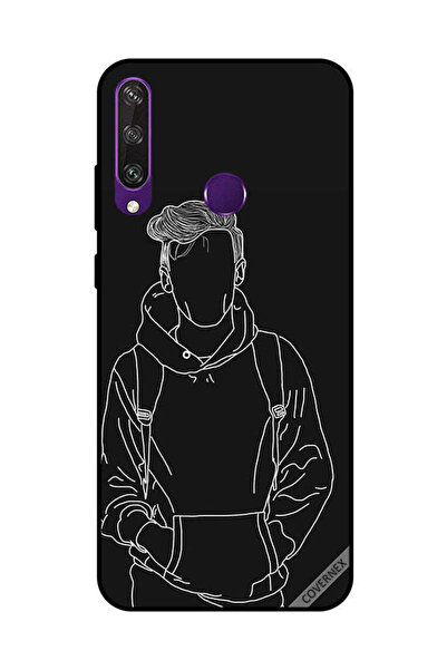 Covernex غطاء حماية لهاتف هواوي Y6P رسم جاكت بوي