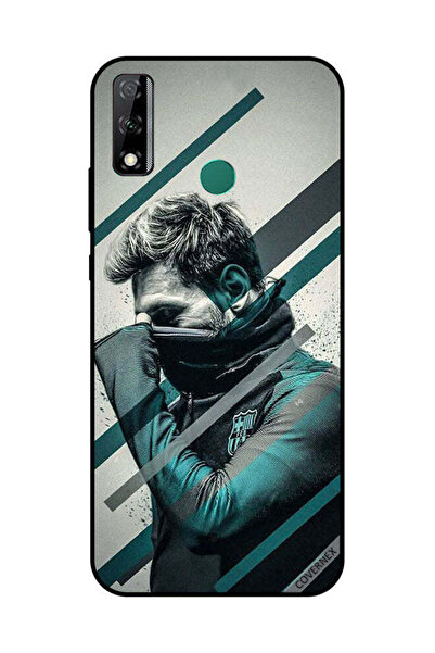 Covernex غطاء حماية لهاتف هواوي Y8S ميسي يخفي وجهه