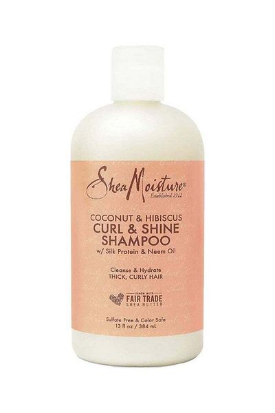 Shea Moisture SheaMoisture Coconut And Hibiscus Curl And Shine Shampoo