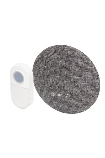 Somogyi Wireless Doorbell, 3xAA, 140 m Range DB1401DC
