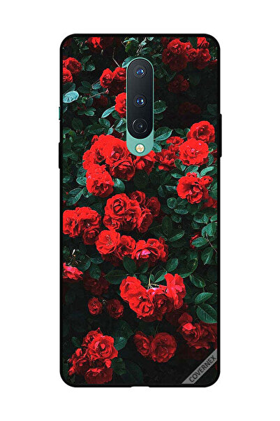 Covernex غطاء حماية لهاتف OnePlus 8 - حديقة الورود الحمراء