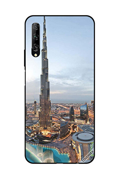 Covernex غطاء حماية لهاتف هواوي Y9S منظر جميل لوسط مدينة دبي