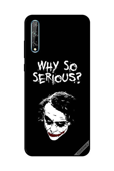 Covernex Protective Case Cover For Huawei Y8P/P Smart S Why So Serious B&w