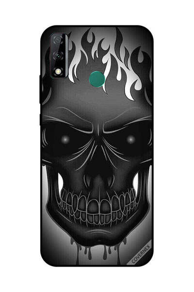 Covernex غطاء حماية لهاتف هواوي Y8S بتصميم جمجمة