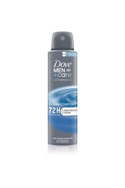 MenaCare Deodorant spray, Dove Men+Care, Clean Comfort, 150 ml