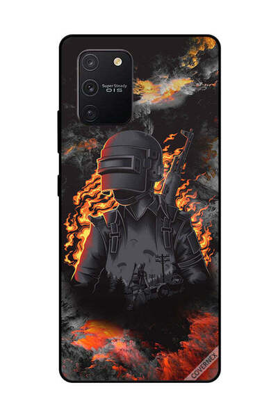 Covernex غطاء حماية لهاتف سامسونج جالاكسي S10 لايت - لاعب دمر الأعداء