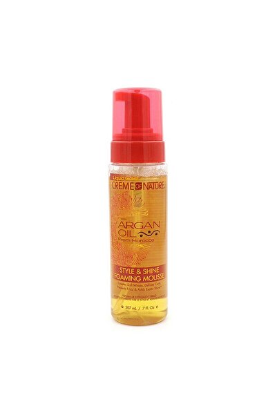 Creme of Nature Spumă Fixativă, Creme of Nature, 207 ml, Ulei de Argan