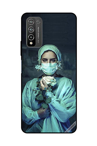 Covernex Protective Case Cover For Honor 10X Lite Nurse Holding Flower