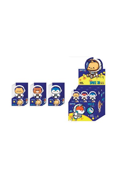 Gıpta ممحاة سبيس 3D K2370 (عبوة من 24 قطعة)