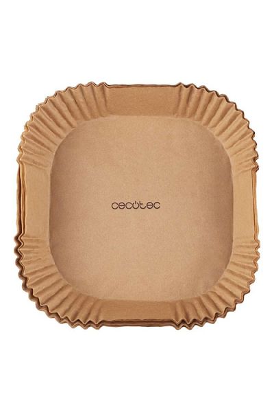 CECOTEC Hârtie pentru friteuză aer, Cecotec, 100 bucăți, 20-24 cm