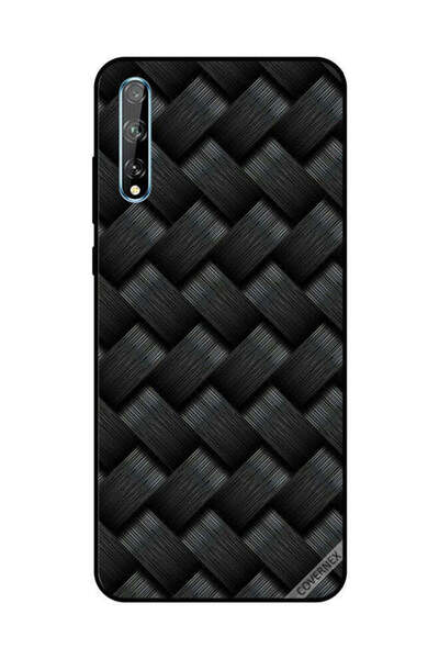 Covernex Protective Case Cover For Huawei Y8P/P Smart S Black Strips Pattern