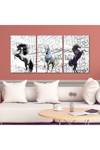 4gdran Three MDF wooden panels, 120x60 cm