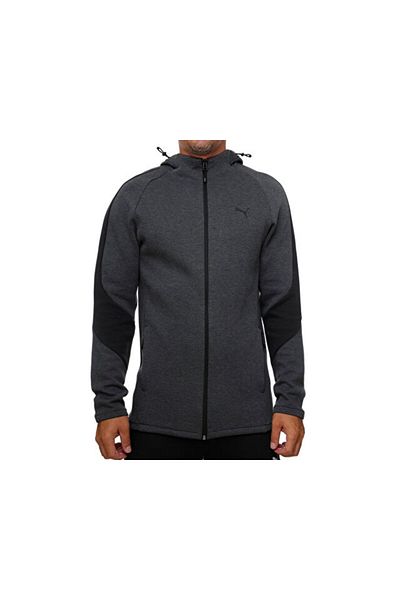 Puma Evostripe Core Fz Hoodie Men's Casual Jacket 63152907 Gray