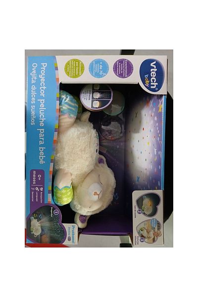 Duracell Plush toy projector, Vtech Sweet Dreams, 15 x 32 x 12 cm