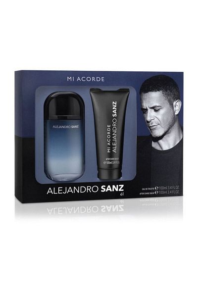 Grecian Men's Perfume Set Alejandro Sanz Mi Acorde EDT 2 pieces