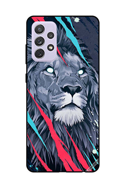 Covernex غطاء حماية لهاتف سامسونج جالاكسي A52 - فن الأسد الملك