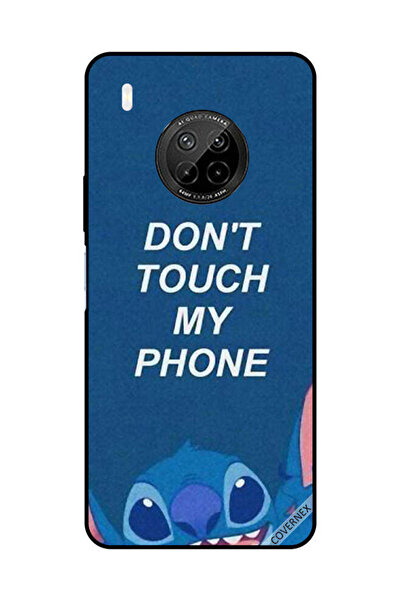 Covernex Protective Case Cover For Huawei Y9A Don't Touch My Phone Blue
