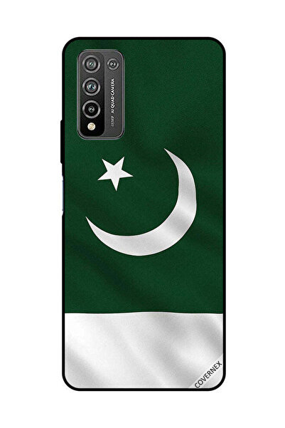 Covernex غطاء حماية لهاتف Honor 10X Lite علم باكستان عمودي
