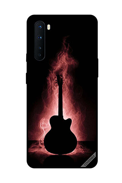 Covernex غطاء حماية لهاتف OnePlus Nord بتصميم انعكاس الجيتار في الظلام