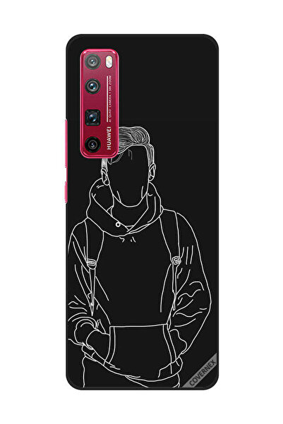 Covernex غطاء حماية لهاتف هواوي نوفا 7 برو رسم جاكت بوي