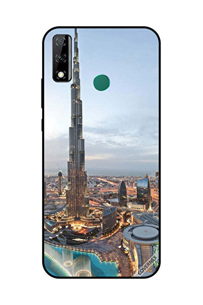 Covernex غطاء حماية لهاتف هواوي Y8S منظر جميل لوسط مدينة دبي