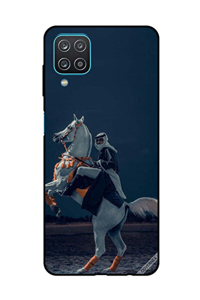 Covernex غطاء حماية لهاتف سامسونج جالاكسي A12/M12 - شاب على حصان