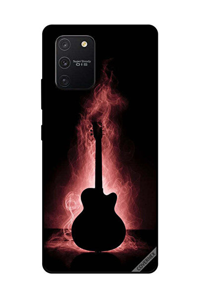 Covernex غطاء حماية لهاتف سامسونج جالاكسي S10 لايت بتصميم انعكاس جيتار في الظلام